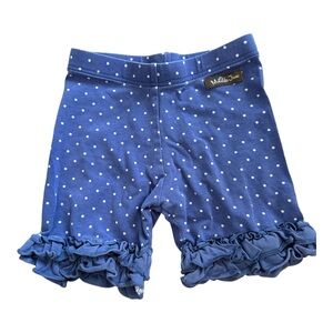 Matilda Jane Navy Polka Dot Ruffle Shorts